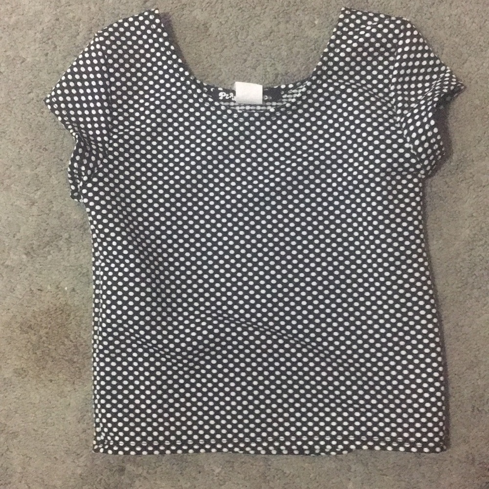 Polka dot top
